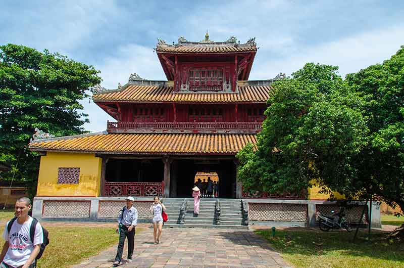 358 - Vietnam - Hue - Ciudadela Imperial - pabellon de Hien Lam